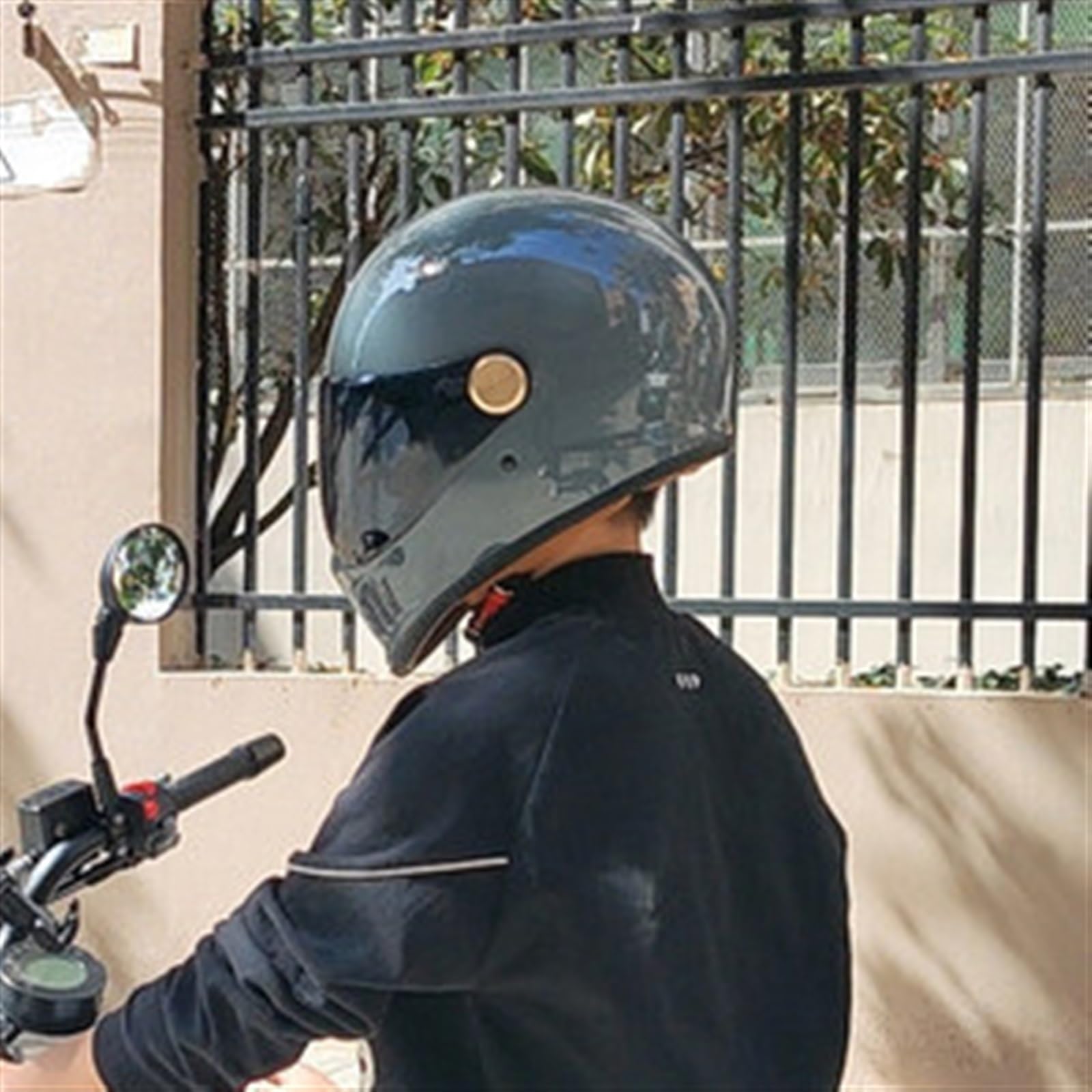 Amazon.co.jp: クラシックオートバイは、バイザー、バイキング機関車